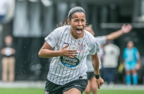 Victria durante final do Paulista Feminino, contra o So Paulo