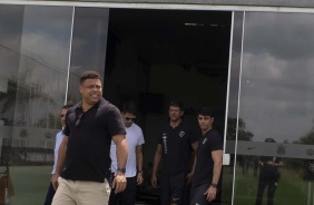 Ronaldo chega ao CT Joaquim Grava neste sbado para acompanhar o treino