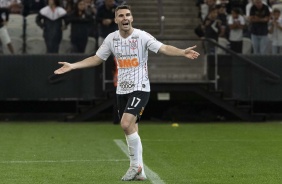 Boselli durante jogo contra o Internacional, na Arena Corinthians, pelo Brasileirão