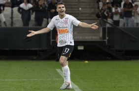 Boselli durante jogo contra o Internacional, na Arena Corinthians, pelo Brasileiro