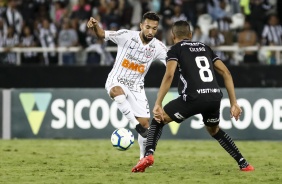 Clayson durante partida contra o Botafogo, no estdio Nilton Santos