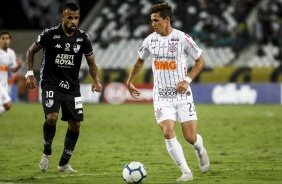 Vital durante partida contra o Botafogo, no estádio Nilton Santos