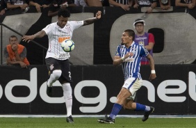 Gil na vitória sobre o Avaí, na Arena Corinthians, pelo Brasileirão