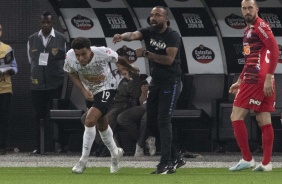 Dyego Coelho na vitria sobre o Ava, na Arena Corinthians, pelo Brasileiro