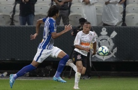 Janderson na vitória sobre o Avaí, na Arena Corinthians, pelo Brasileirão