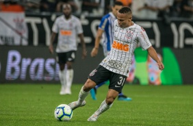 Janderson durante duelo contra o Avaí, pelo Campeonato Brasileiro, na Arena Corinthians