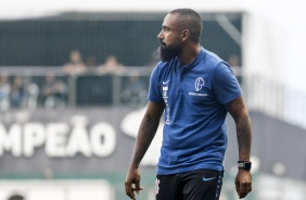 Coelho durante jogo com o Atlético-MG, pelo Campeonato Brasileiro