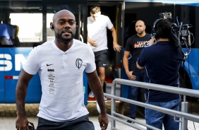 Love chega ao estádio Independência para jogo contra o Atlético Mineiro