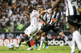 Love durante jogo com o Atltico-MG, pelo Campeonato Brasileiro