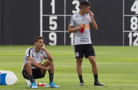 Pedrinho e Roni voltam aos treinos para último compromisso do Timão no ano