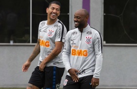 Ralf e Love voltam aos treinos para último compromisso do Timão no ano