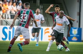 Vagner Love durante jogo contra o Fluminense, no ltimo compromisso do Timo no campeonato