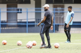 Coelho no primeiro treino antes do jogo de estreia na Copinha 2020