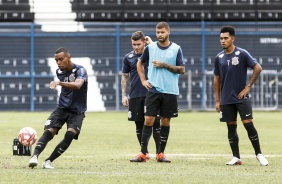 Felipe, Walisson e Du fazem primeiro treino antes do jogo de estreia na Copinha 2020