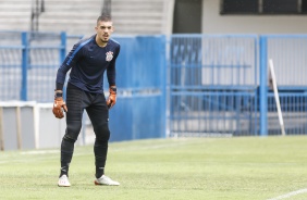 Goleiro Guilherme faz primeiro treino antes do jogo de estreia na Copinha 2020