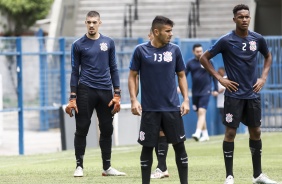 Guilherme, Cauê e Kelvin fazem primeiro treino antes do jogo de estreia na Copinha 2020