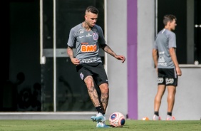 Luan faz seu primeiro treino como jogador do Corinthians