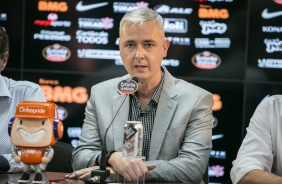 Tiago Nunes  oficialmente apresentado como treinador do Corinthians