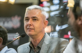 Tiago Nunes  oficialmente apresentado em coletiva como treinador do Corinthians