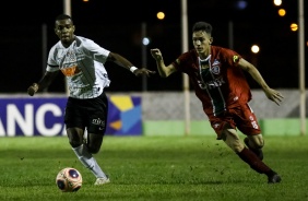Felipe durante jogo contra o Fluminense-PI, pela Copinha São Paulo 2020
