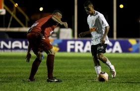 Richard durante jogo contra o Fluminense-PI, pela Copinha São Paulo 2020