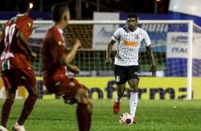 Ronald durante jogo contra o Fluminense-PI, pela Copinha So Paulo 2020