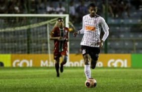 Vitinho durante jogo contra o Fluminense-PI, pela Copa So Paulo 2020