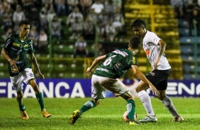 Hugo Sandoval no jogo entre Corinthians x Francana pela Copa So Paulo de Futebol Jnior