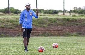 Dyego Coelho no treino do Sub-20 para duelo contra o Cuiabá, pela Copinha