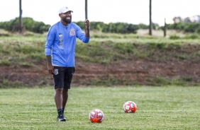 Dyego Coelho no treino do Sub-20 para duelo contra o Cuiab, pela Copinha