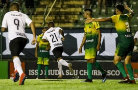 Timozinho no jogo contra o Cuiab, pela Copinha 2020