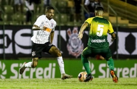 Vitinho no jogo contra o Cuiab, pela Copinha 2020