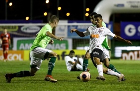Menino Richard no duelo contra o Juventude, pela Copinha São Paulo 2020