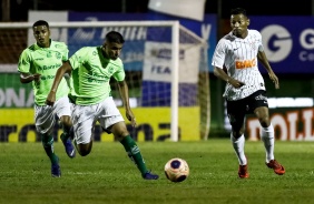 Raul no duelo contra o Juventude, pela Copinha São Paulo 2020