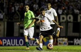 Gabriel Pereira no duelo contra o Juventude, pela Copinha São Paulo 2020