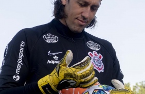 Cássio no treinamento em solo americano em preparação para primeiro jogo da Florida Cup
