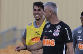 Danilo Avelar e Tiago Nunes treinam na tarde desta tera-feira na Flrida