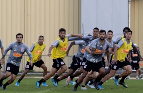 Elenco do Corinthians treina na tarde desta tera-feira na Flrida