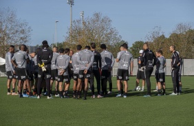 Elenco do Timão no treinamento em solo americano em preparação para primeiro na Flórida
