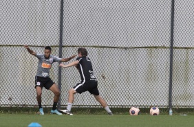 Everaldo no treino em solo americano para estreia no Torneio da Flrida