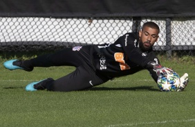 Filipe no primeiro treino do Corinthians nos EUA