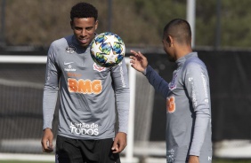 Gustavo no treino desta manhã em pelo dia de estreia na Florida Cup