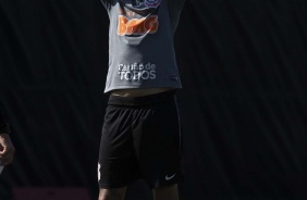 Luan no treino desta manhã em pelo dia de estreia na Florida Cup