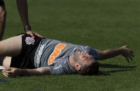 Mauro Boselli no treino desta manh em pelo dia de estreia na Florida Cup