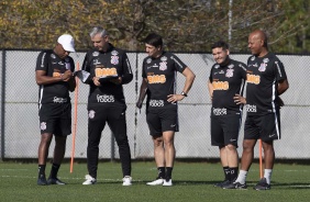 Tiago Nunes e comisso no treino desta manh em pelo dia de estreia na Florida Cup