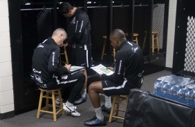 Tiago Nunes e comissão técnica no treinamento em solo americano para Florida Cup