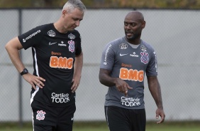 Tiago Nunes e Love no treino em solo americano para estreia no Torneio da Flrida