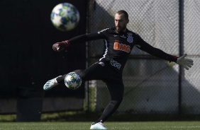 Walter no treino desta manhã em pelo dia de estreia na Florida Cup