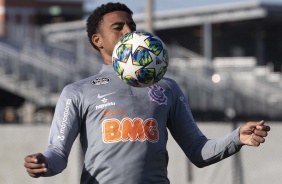 Gustavo no treino desta sexta-feira em solo americano