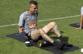 Luan no treino desta sexta-feira em solo americano